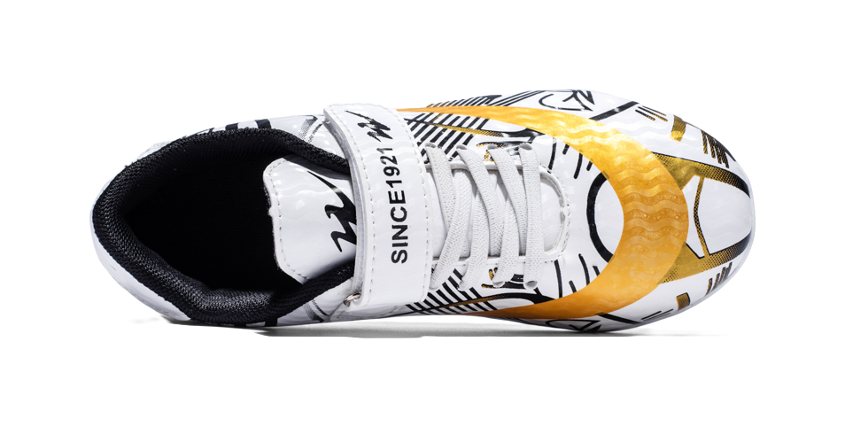 Binary Slip Resistant Anti Kick Lightweight Cushioning Low top Kids Soccer Shoes Kids  VJSNEAKER