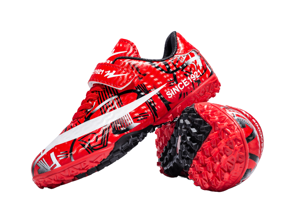 Binary Slip Resistant Anti Kick Lightweight Cushioning Low top Kids Soccer Shoes Kids  VJSNEAKER