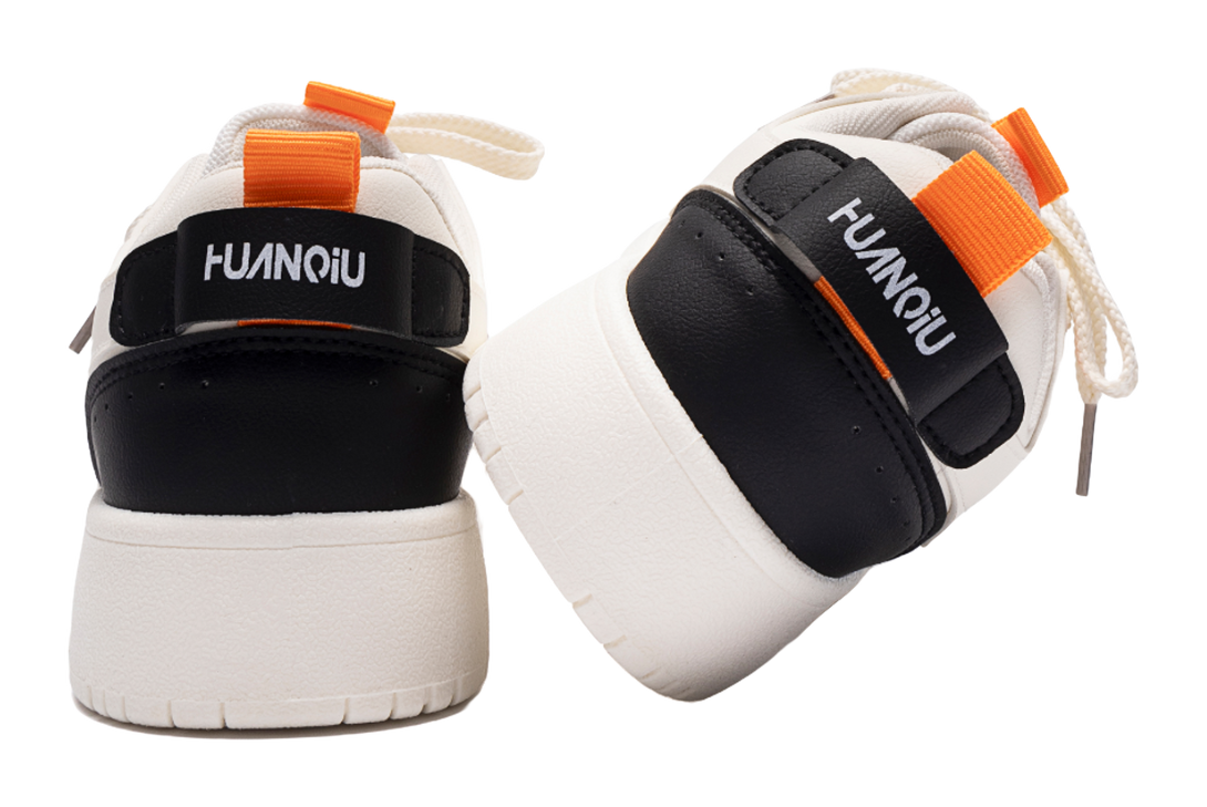 HUANQIU Coverage Slip Resistant Lightweight Height Increasing Low top Skateboard Shoes Men's 