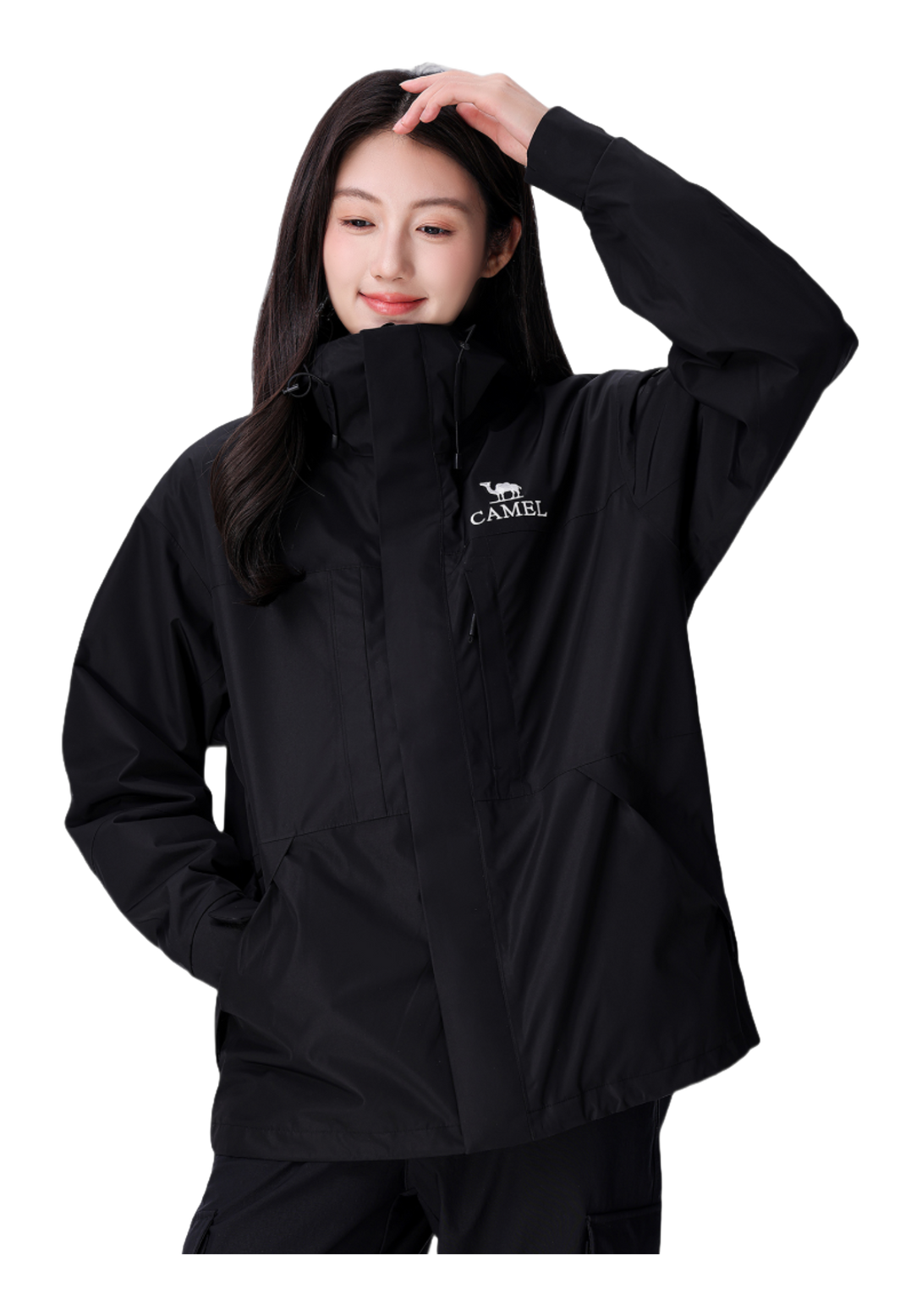 CAMEL Hiking Outdoor Adventure Windbreaker Jacket Unisex  VJSNEAKER