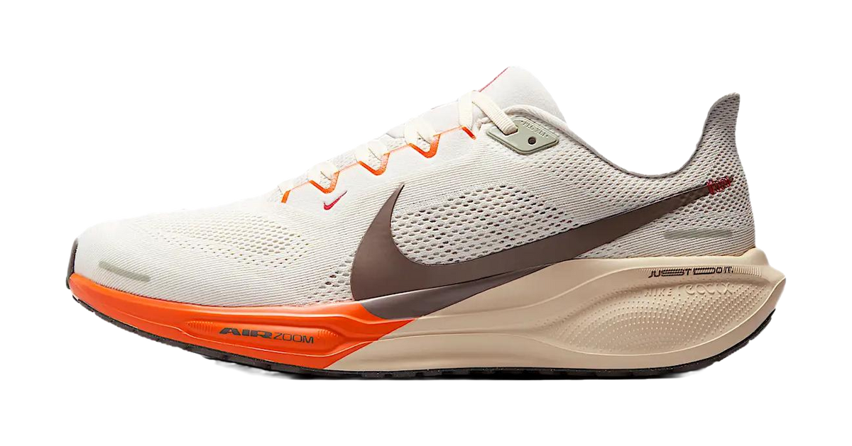 Nike Air Zoom Pegasus 41 Sail Light Khaki Safety Orange  vjsneaker.com