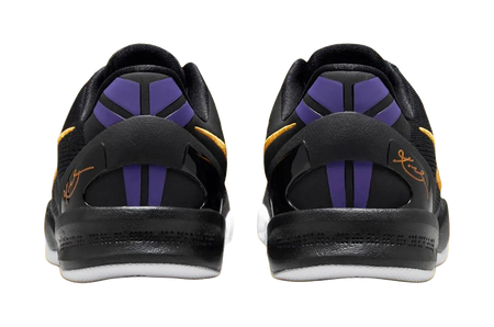 Nike Kobe 8 Abrasion Resistant Low top Childrens Basketball Shoes Black Unisex  vjsneaker.com