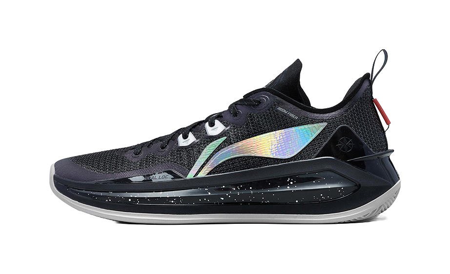 LiNing Liren 3 V2 Obsidian Cushioning Low-Top Basketball Shoes Mens Night Black  VJSNEAKER