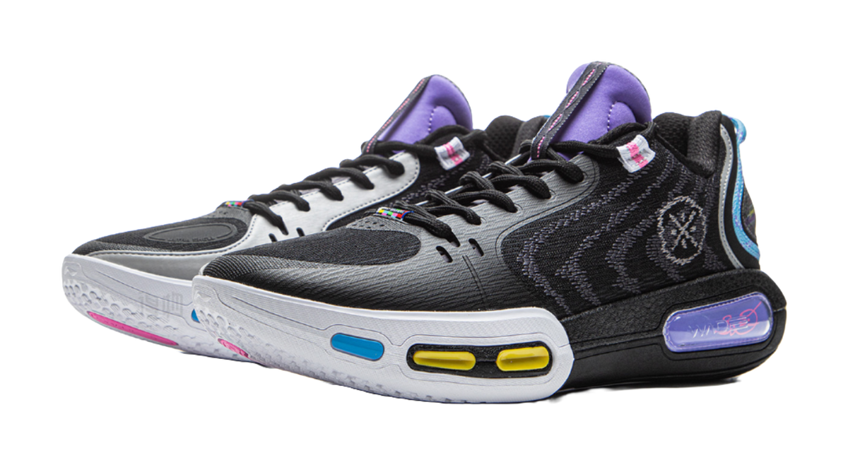 Li-Ning Wade Shadow 7 "Team No Sleep" ABPV011-4 - Dwyane Wade Basketball Shoe Unisex Black/Gray
