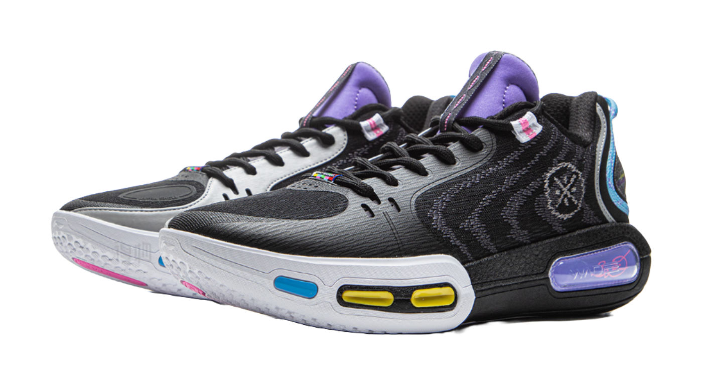 Li-Ning Wade Shadow 7 "Team No Sleep" ABPV011-4 - Dwyane Wade Basketball Shoe Unisex Black/Gray