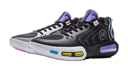 Li-Ning Wade Shadow 7 "Team No Sleep" ABPV011-4 - Dwyane Wade Basketball Shoe Unisex Black/Gray