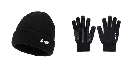 Pick RIGHT series autumn and winter, with thickened velvet lining, warm and windproof locking, suitable for cycling sports without tying the head. Polyester (polyester fiber) wool cap for both men and women, suitable for couples  VJSNEAKER