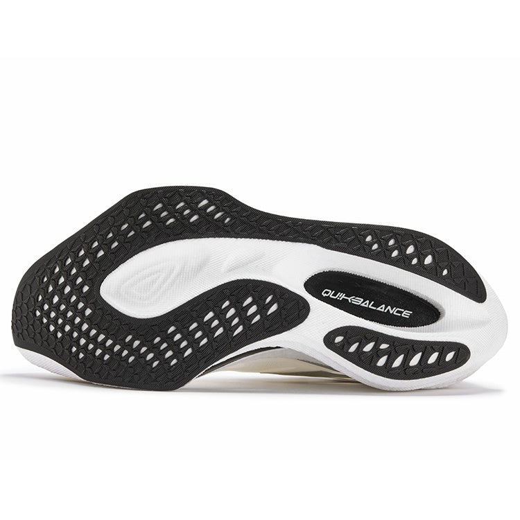 361° Flame 4 ET Cushioning Slip Resistant Abrasion Resistant Breathable Low top Running Shoes Unisex Silver White