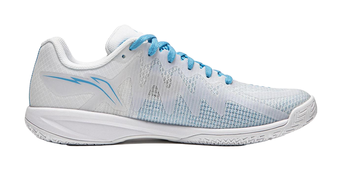 Li-Ning Ultra Light 1.0 "White Blue" APPU003-1 - Table Tennis Shoe Unisex White Blue