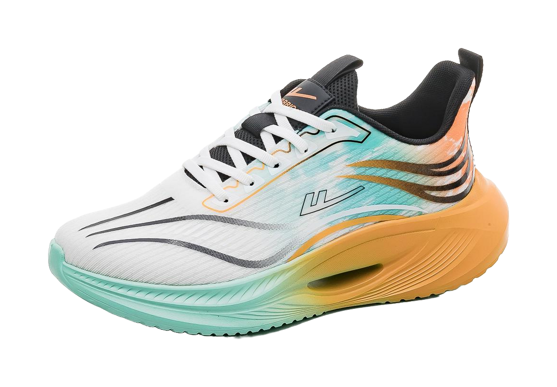 Warrior Cushioned Wear Resistant Lightweight Breathable Low Top Sports Running Shoes Men's 