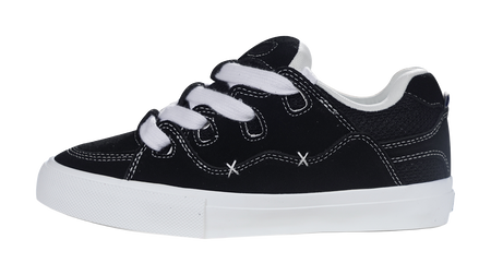 Ollieskate Shock Absorbers Slip Resistant Low top Casual Shoes Unisex Black  VJSNEAKER