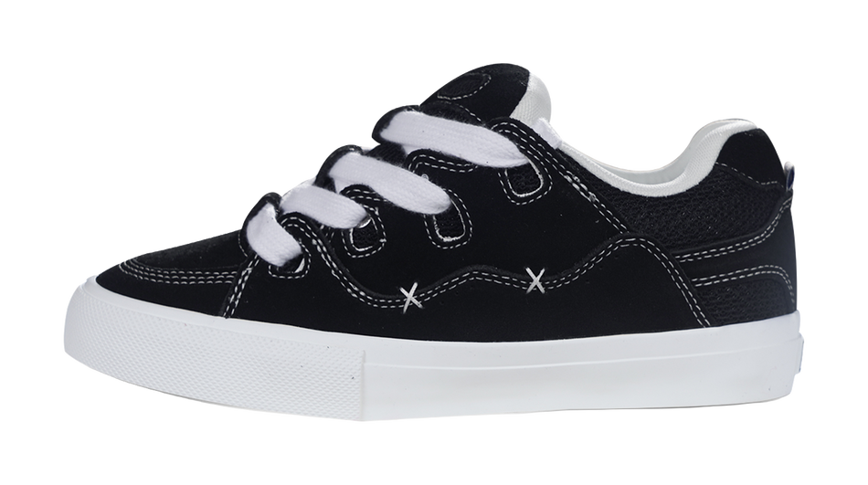 Ollieskate Shock Absorbers Slip Resistant Low top Casual Shoes Unisex Black  VJSNEAKER