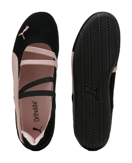 PUMA Speedcat Mary Jane Shoes Womens Black Pink  vjsneaker.com