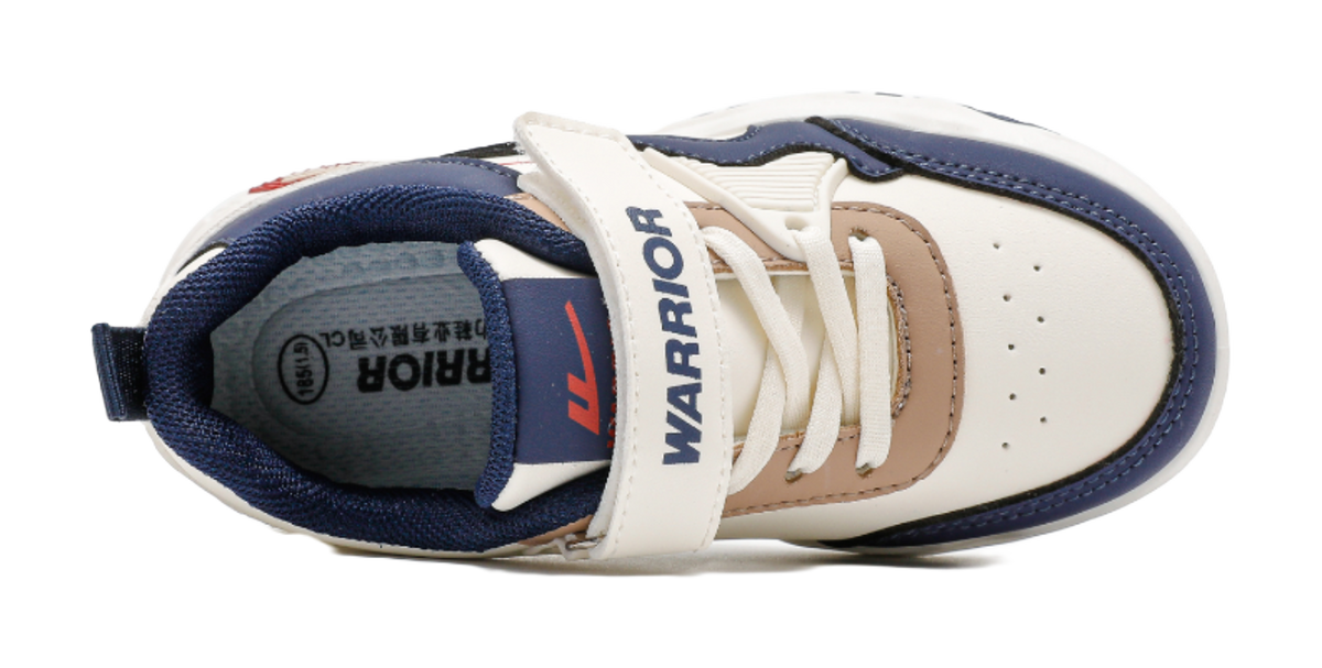 Warrior Boys Athletic Shoes Breathable Lightweight Cushioning Low top Girl Skateboard Shoes Kids  VJSNEAKER