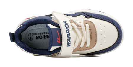 Warrior Boys Athletic Shoes Breathable Lightweight Cushioning Low top Girl Skateboard Shoes Kids  VJSNEAKER