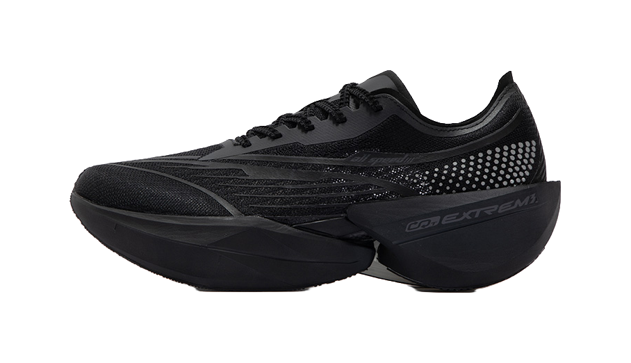 361° Flying Future 1.5 Cushioning Anti-Slip Wear-Resistant Breathability Low-Top Running Shoes Unisex Obsidian Black 