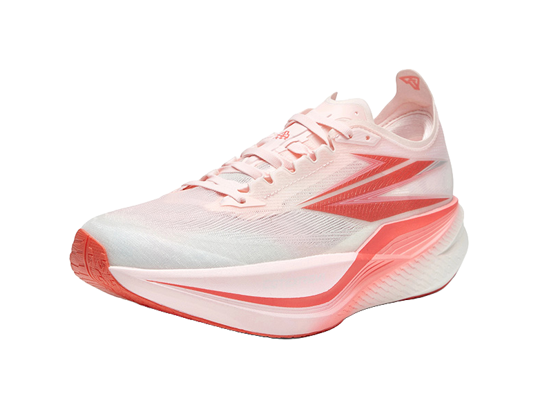 361° Flame Dual Realm Running Shoes Unisex Low Top Peach Heart Pink/Sunset Coral