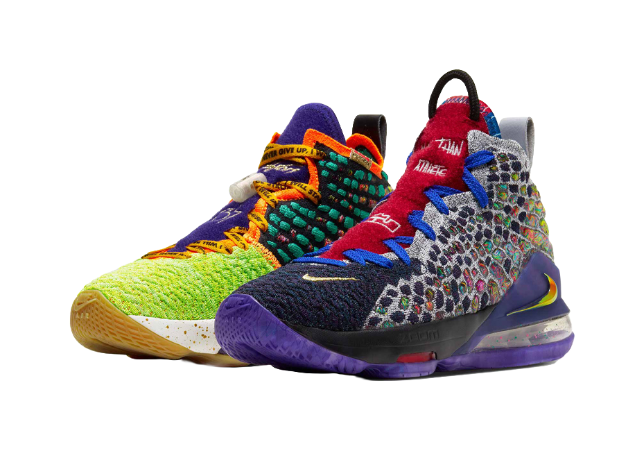 Nike LeBron 17 What The GS  vjsneaker.com