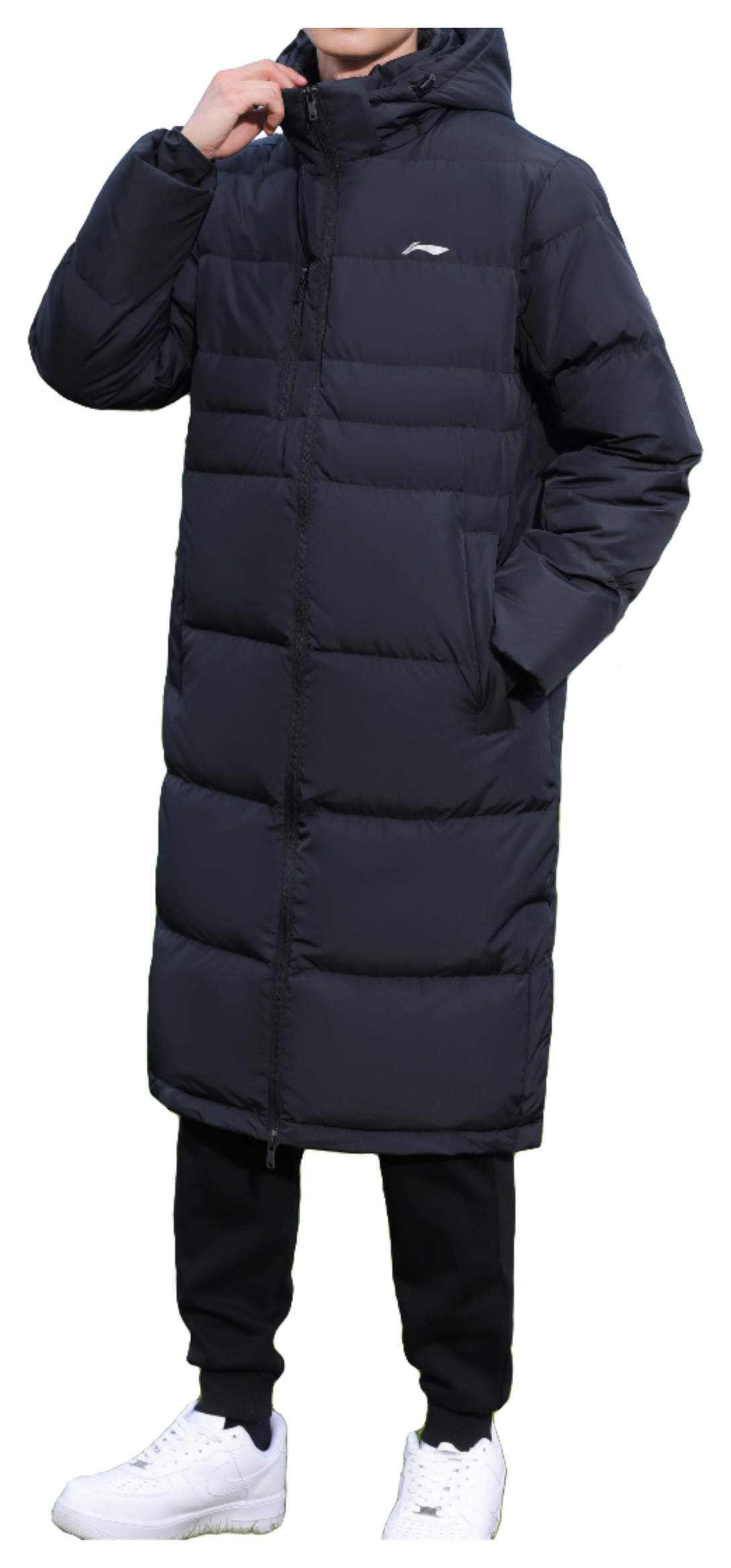 LiNing Fondue Down Series Down Jacket Mens Black  VJ SNEAKER