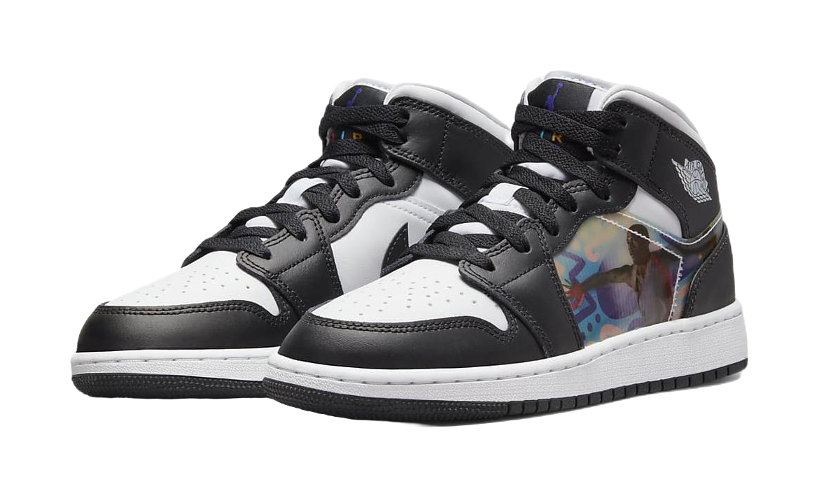 Jordan 1 Mid Hologram GS  vjsneaker.com