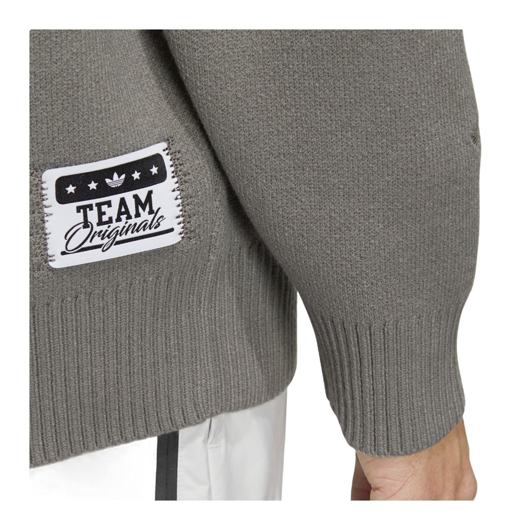 Adidas Originals MC Sweatshirt Mens Gray  vjsneaker.com