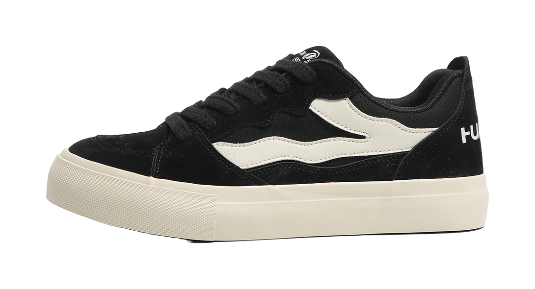 HUANQIU Slip Resistant Cushioning Abrasion Resistant Lightweight Breathable Low top Skateboard Shoes Men's 