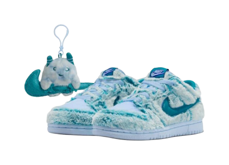 Nike Dunk Thermal Low top Kids Skateboarding Shoes Blue Unisex  vjsneaker.com