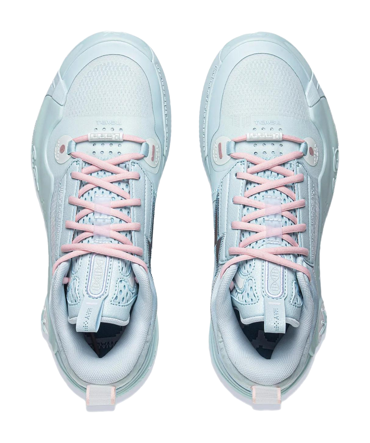 Li-Ning Way of Wade 10 WOW10 Low "Ice Blood" - Basketball Shoes Men Gray Pink  VJSNEAKER