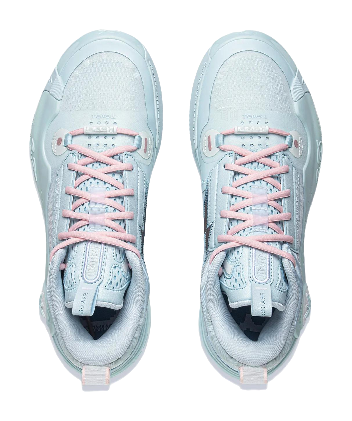 Li-Ning Way of Wade 10 WOW10 Low "Ice Blood" - Basketball Shoes Men Gray Pink  VJSNEAKER