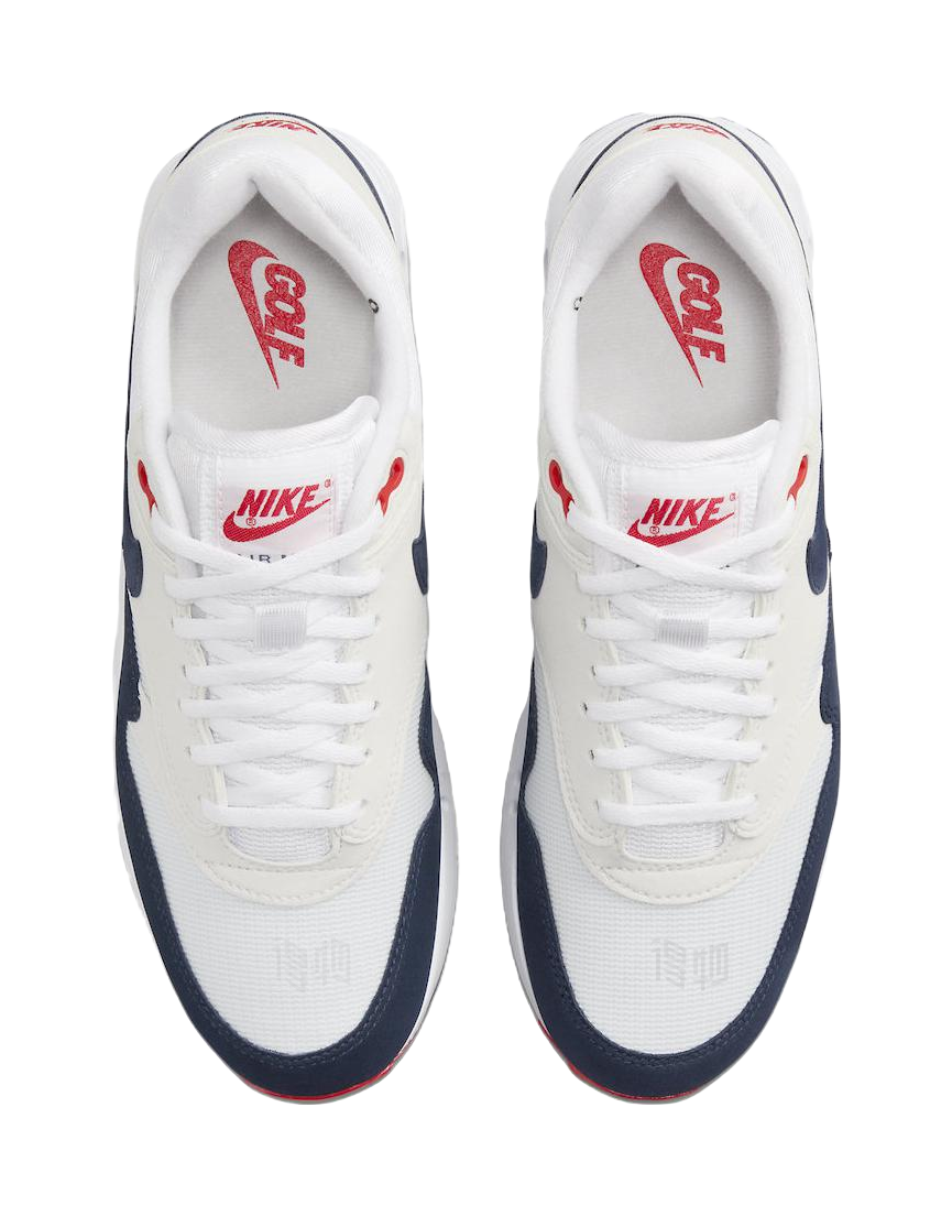 Nike Air Max 1 86 Og Golf Midnight Navy Track Red  vjsneaker.com