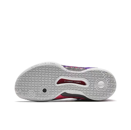 Anta Shock Wave 5 Pro "Moon" 112411111S-1 - Basketball Shoes Men Purple Red