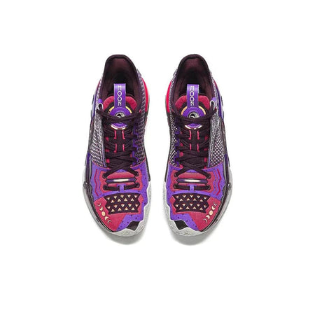 Anta Shock Wave 5 Pro "Moon" 112411111S-1 - Basketball Shoes Men Purple Red