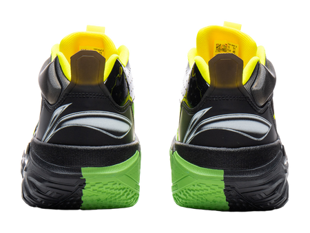 Li Ning Jie Ao 2High Basketball Shoes Mens High top Yellow Black  VJSNEAKER