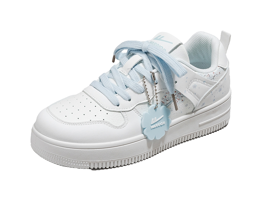 Warrior Slip Resistant Abrasion Resistant Low top Skateboard Shoes Women's 