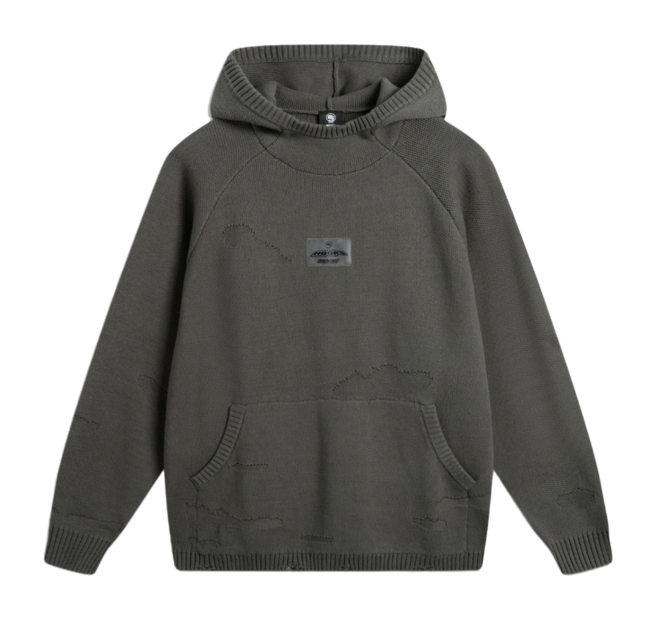 LiNing BadFive Knitwear Mens Obsidian Gray  VJSNEAKER