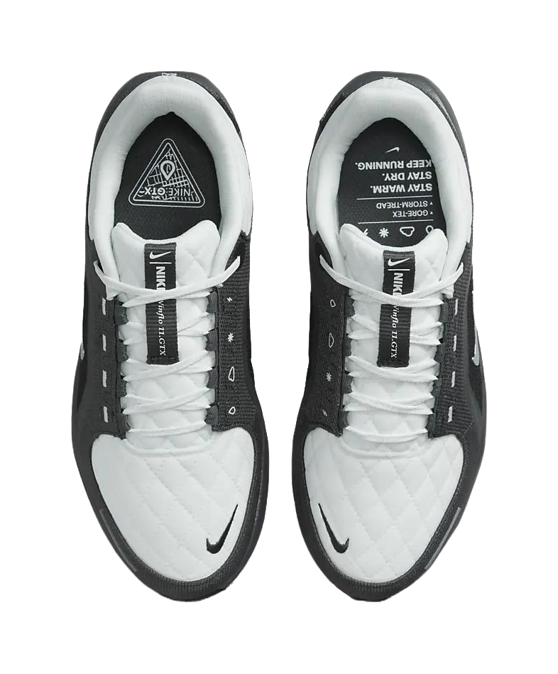 Nike Air Zoom Winflo 11 Gore Tex Anthracite Metallic Silver Womens  vjsneaker.com