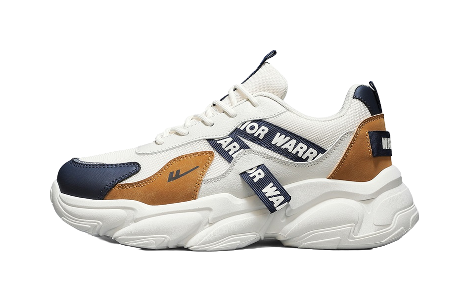 Warrior Cushioning And Breathable High top Chunky Sneakers Men's 