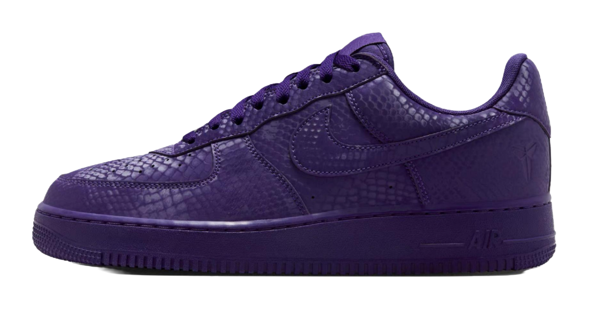 Nike Air Force 1 Slip Resistant Abrasion Resistant Low top Skateboard Shoes Mens Purple  vjsneaker.com