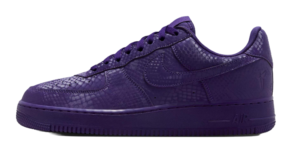 Nike Air Force 1 Slip Resistant Abrasion Resistant Low top Skateboard Shoes Mens Purple  vjsneaker.com