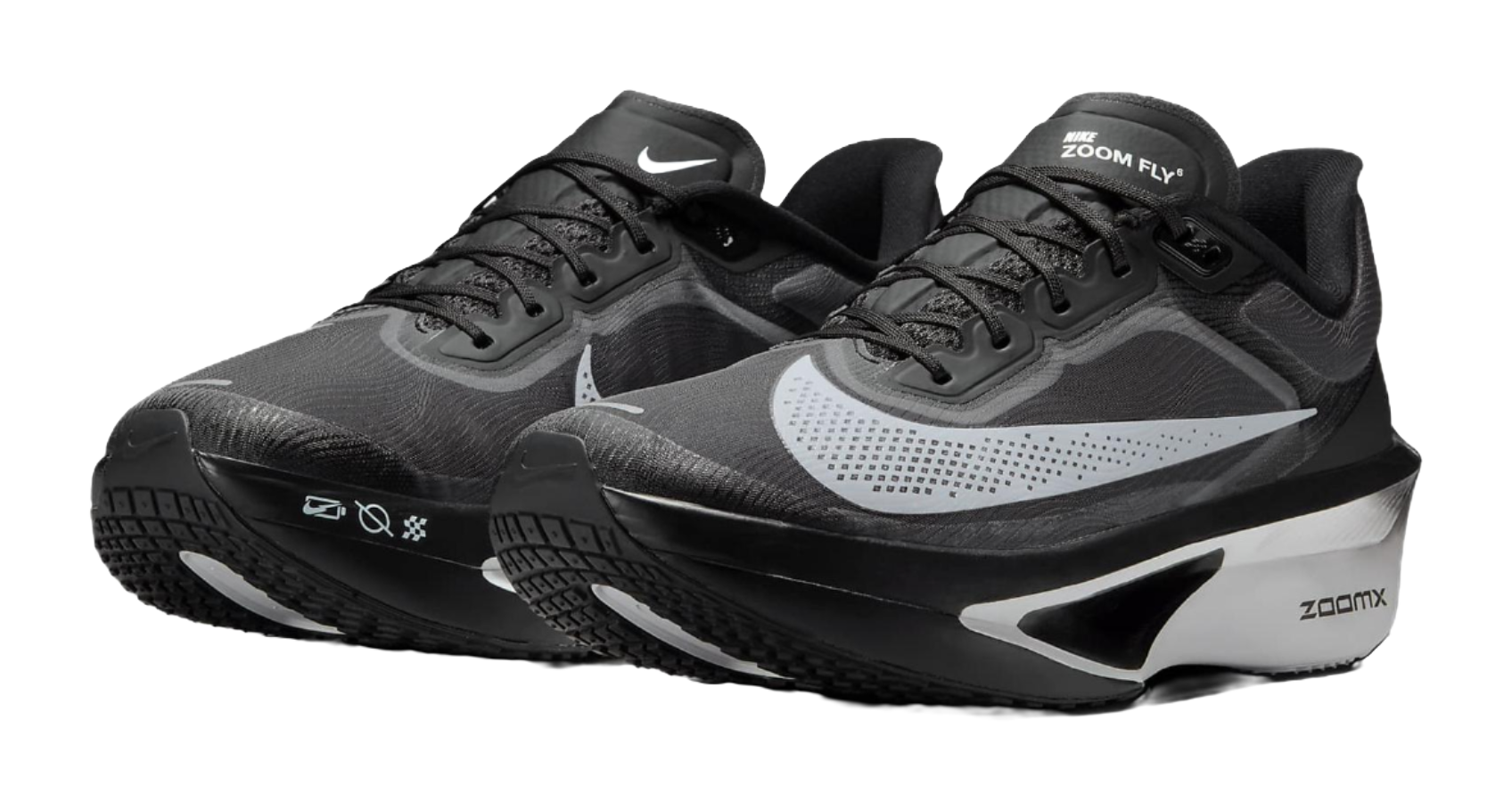 Nike Zoom Fly 6 Black Smoke Grey  vjsneaker.com