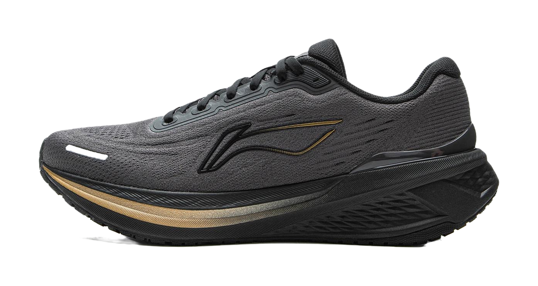 LiNing MINEPAIR 3.0 V2 Shock Absorbers Slip Resistant Abrasion Resistant Breathable Low top Running Shoes Men's Black 