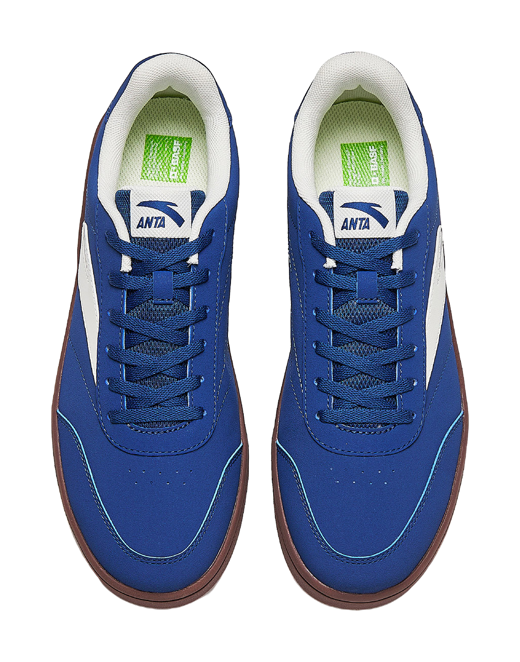 Anta Skateboard Shoes Men's Bicheng Blue/Ivory White 