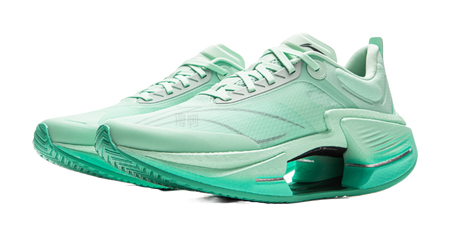 LiNing Shadow 3 ESSENTIAL Cushioning Breathable Support Lightweight Rebound Low top Running Shoes Mens Aqua Green  VJsneaker