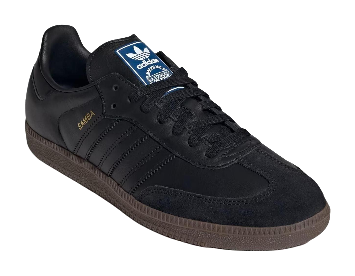 Adidas Samba OG Core Black Gum  vjsneaker.com