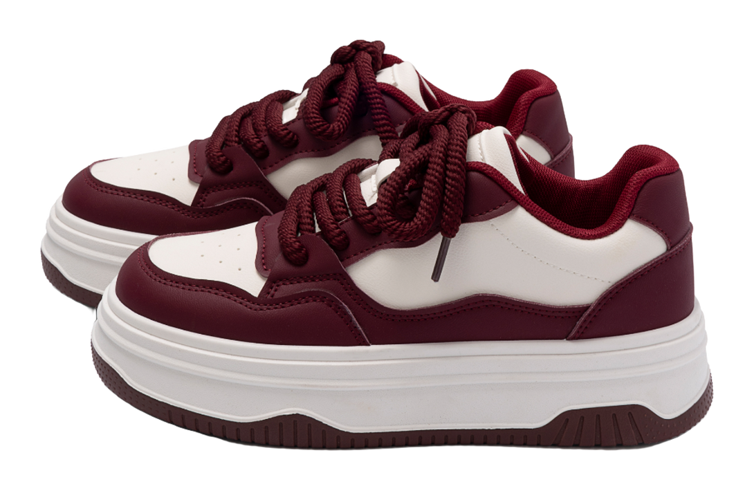 HUANQIU Coverage Lightweight Breathable Height Increasing Low top Skateboard Shoes Women's 