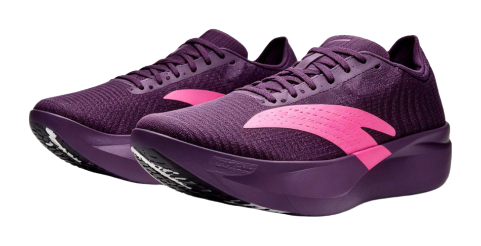 ANTA C202 G9 2 Running Shoes Mens Low Top Purple Clay/Fluorescent Radiant Red