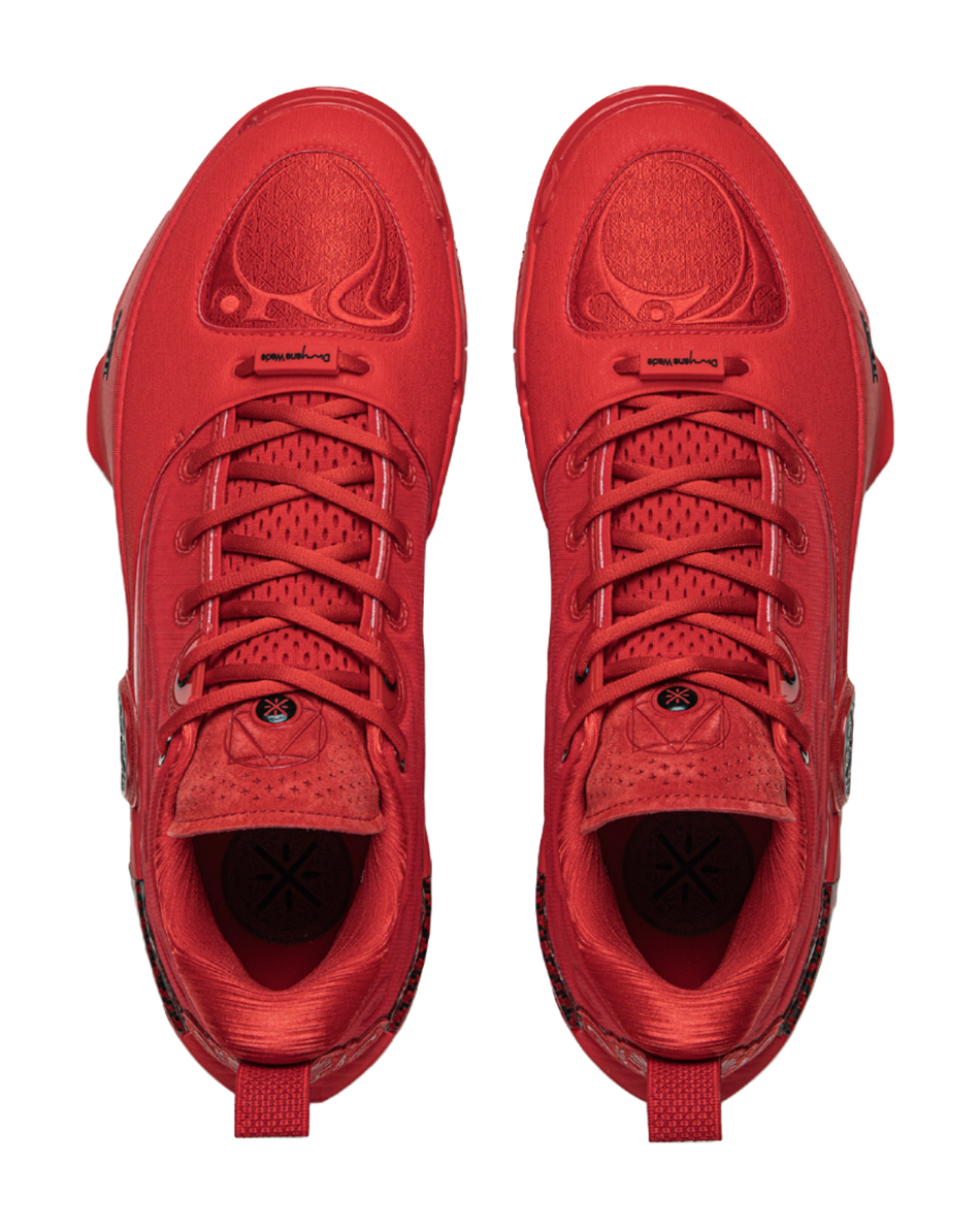 Li Ning WOW12 Low top Basketball Shoes Unisex Bright Neon  vjsneaker.com