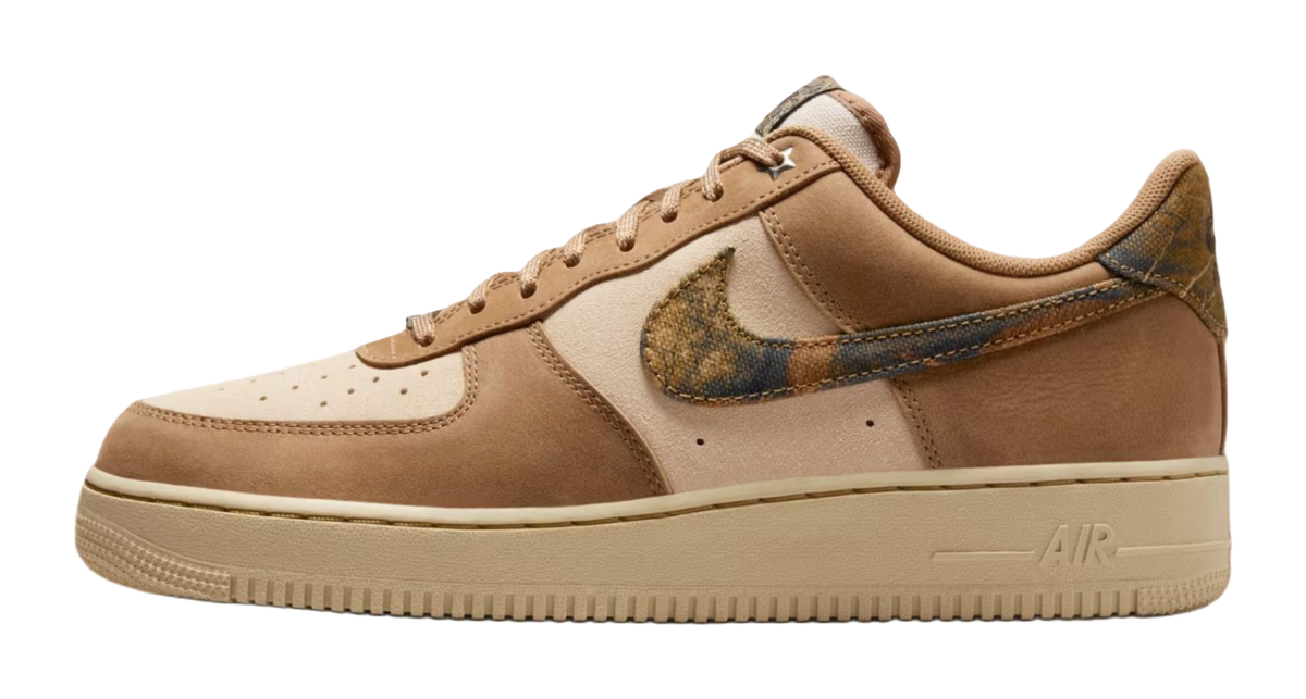 Nike Air Force 1 Low top Skateboard Shoes Unisex Brown  vjsneaker.com
