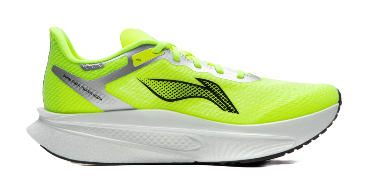Li-Ning Feidian 6 Challenger "Fluorescent Bright Green" ARMW003-1 - Running Shoe Unisex Fluorescent Bright Green
