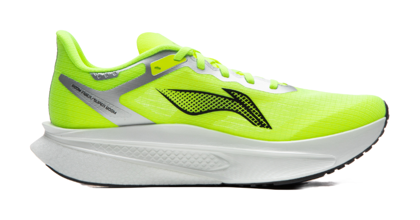 Li-Ning Feidian 6 Challenger "Fluorescent Bright Green" ARMW003-1 - Running Shoe Unisex Fluorescent Bright Green